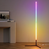 Artiss RGB LED Floor Lamp Remote Control Corner Light Stand Gaming Room 150CM LAMP-FLOOR-RGB-150-BK