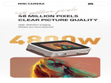 Mini Retro Keychain Camera - 48MP Photos, 1080P HD Video with Built-in Filters & Flash V888-ELOSUNG35511