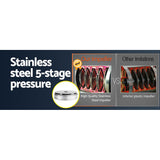 Giantz Garden Water Pump High Pressure 2000W Max 5-Stage Tank Irrigation Transfer Booster Pump Black PUMP-ST5-SS-OG-TPC
