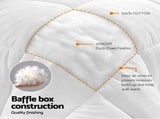 Giselle Bedding Queen Quilt, 200GSM Summer Duck Down Feather Doona Insert QUILT-DFD-200-Q