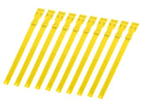 10PCS Goat Collar PU 23 Inch Adjustable Livestock Collar for Farm Animal Cow Horse Sheep Yellow V1294-YM0703-3111230027113