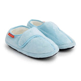 ARCHLINE Orthotic Plus Slippers Closed Scuffs Pain Relief Moccasins - Baby Blue - EU 41 V563-AS111-41