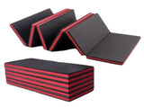 Foldable Mat Extra Thick Tri Folding Exercise Pad High Density Foam Workout Mat for Home V1192-AZ-W-33836