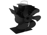 Heat Powered Fireplace Fan Non Electric Self Starting Stove Fan High Temperature Resistant Energy V1294-YM3113220250111-0421