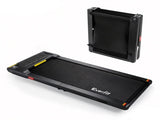Everfit Walking Pad Treadmill 2 in 1 Foldable Under Desk for Home Gym With 38cm Belt With APP TMILL-380-FD-BK