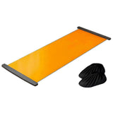 Sliding Exercise Mat Ski Trainer Board with Shoe Covers Full Body Workout Equipment for Home Fitness V1308-DSZKI-1669-2