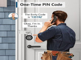 Smart Password Padlock - Password/Phone APP Control Padlock - Access Lock via Bluetooth V1192-AZ-W-11239