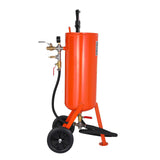 10 Gallon Heavy-Duty Sand Blaster, 60-110 PSI High Pressure Sandblaster, Portable Abrasive Blasting V952-PSG10JL6125PCA4TFV0