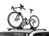 Roof Bike Rack, 15 kg Capacity, Upright Roof Mount Bicycle Rack with Secure Locking System for Most V952-CDZXCJZLFZDC0GA9H001V0