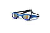 Adult blue mirrored lens swimming goggles V902-AG1B