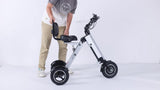 Foldable Electric Tricycle Lightweight Electric Scooter Home Electric Mobility - Silver - Size V1102-143-50902-SLR-36V8A250W