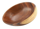 Solid Acacia Wooden Bowl for Salad Soup Rice Hand Made Wooden Bowl Kitchen Utensils V1294-YM0727-JY15228-04