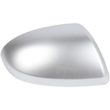 Replacement Rearview Mirror Cover Compatible with Mazda 2007-2014 Silver Right V1237-ZY-715-390