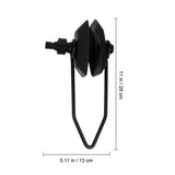 2-Pack Black Nylon Engine Flusher Muffs for Boat and Marine Equipment Cooling System V1370-AZ4-18053