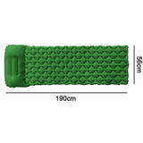 Ultralight Sleeping Pad with Built-in Pillow, Inflatable Camping Mattress for Backpacking, Traveling V1263-JX-1913