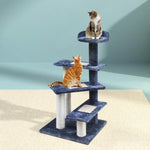 i.Pet Cat Tree 100cm Scratching Post Scratcher Tower Wood Condo House Trees Bed PET-CAT-WT02-GR