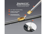 24" Pressure Washer Undercarriage Cleaner, Stainless Steel Surface Cleaner for Pressure Washer, 4000 V952-GYQXJBMQJQZGQLB0WV0