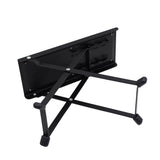 Portable Foldable Guitar Foot Rest Stool in Black - and Sturdy Guitar Accessory for Comfortable V1192-AZ-W-20587