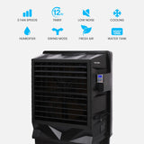 POLYCOOL 130L 750W Evaporative Air Cooler, Commercial Industrial Grade, Remote Control, Purifier, V219-COLCECPY13KA