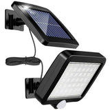 Outdoor Solar Light with 56 LED Motion Sensor IP65 Waterproof 120 Degree Solar Garden Light with V1237-ZY-528-092