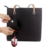 Wine Purse with Hiddens Spout, Tote Beach Bag for Women Large Wine Spout Purse, Holds and Pours 2 V1192-AZ-W-14142