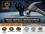 5 Pack Halloween Black Hands Yard Signs, Zombie Hands Coming Out of Ground, Spooky Outdoor Lawn V1366-AZ2-W-15272