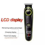 KM-696 5-in-1 Multifunctional Hair Clipper - Electric Hair Trimmer, Shaver & Nose Hair Trimmer Set V888-ELOSUNG11924