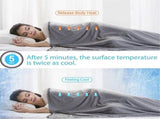 Cooling Blankets for Hot Sleepers - Summer Blanket Thin Lightweight Breathable Soft Double Side V1192-AZ-W-0214