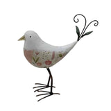 Glamorous Bird w Floral 33cm V637-40495BRD