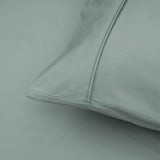 Accessorize 400TC Sage Bamboo Cotton Sheet Set 40cm Wall Single V442-HIN-SHEETS-BAMBOOCOTTON40CM-SAGE-SB