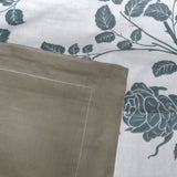 300TC Elisabeth Reversible Cotton Quilt Cover Set Queen V442-ATX-QUILTCS-300TCELISABETH-TAUPE-QS