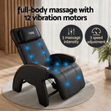 Livemor Massage Chair Electric Recliner Home Massager ARIA MASCHR-ARIA-BK