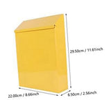 1Pcs Mailbox with Lock Wall Hanging Key Box is Suitable for Small Letters Iron Door V1369-AZ3-W-12693