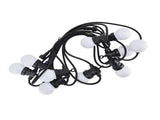 G50 Bulb String Light 5M 10LED White Globe Bulb Decorative Lamp for Outdoor Courtyard Garden Warm V1294-YM0901-3119210130712