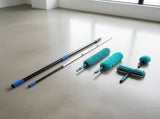 9m Extendable Ceiling Duster Kit Heavy Duty Telescopic Pole Cleaner V63-954071