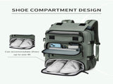 4-in-1 Convertible Travel Backpack & Briefcase - Large Capacity, 16" Laptop Compartment, USB V888-ELOSUNG37088