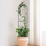 VEVOR Metal Garden Trellis for Climbing Plant Support 60 x 15 in Rustproof V952-HPJHX1JTH60WGXYFNV0