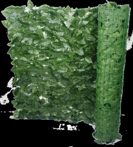 Artificial UV Peach Leaf Roll 3m By 1m V77-1011959