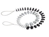 Nut and Bolt Thread Checker 44 Male Female Thread Identifier Gauges 23 Inch and 21 Metric Sizes V1294-YM0703-3114230071211