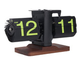Digital Flip Desk Clock 12 Hours Single Sided Battery Powered Retro Mechanical Auto Flip Down Clock V1294-YM0901-3115240060316