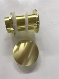 2020 new Burnished Brass gold Brushed Pop Up Waste Plug 40 mm NO Overflow V549-IF_FB1957F1