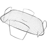 Stainless Steel Grilling Rack for Air Fryers Plated Silver Dehydration Function Mesh Design V1369-AZ3-W-23458