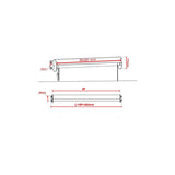 Outdoor Roller Blind Sun Screen Awning With Aluminium Hood V410-ROLL-CHARC2500