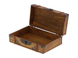 Wooden Box Antique Jewelry Storage Box Case Scene Props Dressing Table Home Decoration V1294-YM0901-3115210097411