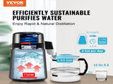 Water Distiller, 4L 1.05 Gallon Pure Water Purifier Filter For Home Countertop, 750W Distilled Water V952-BXGZLSJXB4LDXH9BQV3