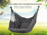 Colorful Striped Hammock Chair with Ropes and Storage Bag - Gery V888-ELOSUNG25077