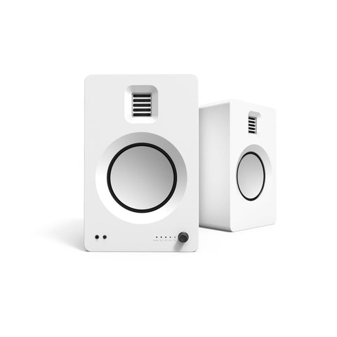 Kanto TUK 260W Powered Bookshelf Speakers with Headphone Out, USB Input, Dedicated Phono Pre-amp, V398-KO-TUKMW-I