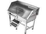 86.4 cm Dog Washing Station, Stainless Steel Pet Grooming Tub Bathtub, Professional Dog Wash Sink V952-BXGCWYG34CZJQTV6N002V0
