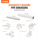 Mini Split Line Set Cover 76.2mm W830mm L, PVC Decorative Pipe Line Cover For Air Conditioner with V952-BSKSQFTSKDGX6NH9BV0
