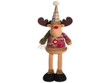 Telescopic Xmas Doll Ornament Xmas Decoration Doll Figurine for Table Fireplace Holiday Decor Deer V1294-YM0901-240712HL06-3